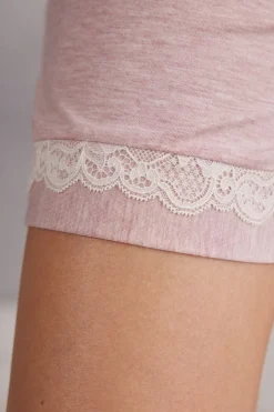 Korte Broek van Modal met Kanten Details
