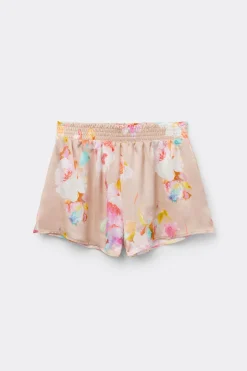 Korte Broek van Viscose Satijn Here Comes The Sun