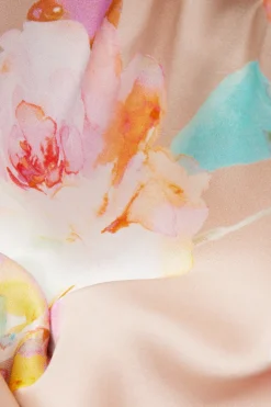 Korte Broek van Viscose Satijn Here Comes The Sun