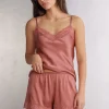 Korte Broek van Zijde met Kant