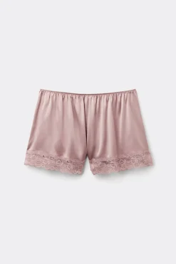 Korte Broek van Zijde met Kant