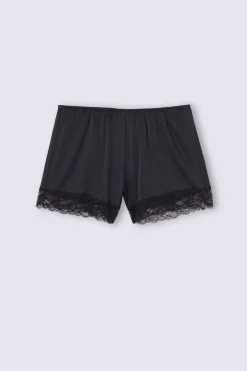 Korte Broek van Zijde met Kant