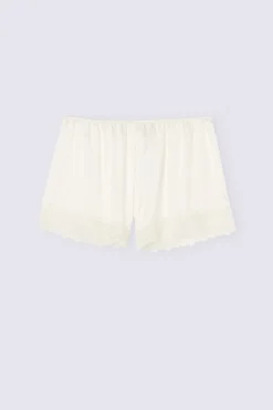Korte Broek van Zijde met Kant