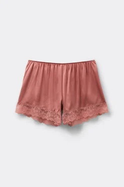 Korte Broek van Zijde met Kant