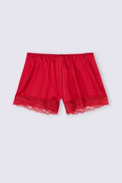 Korte Broek van Zijde met Kant