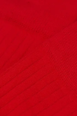 Korte Sokken Soft Cotton Geribd