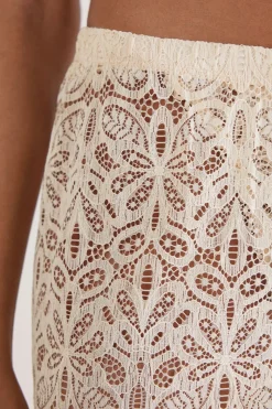 Lange Broek met Kant Italian Riviera