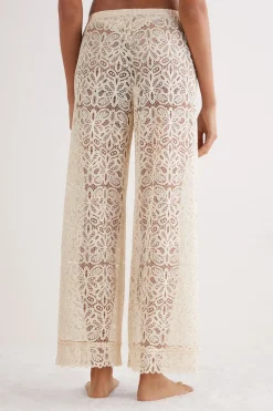 Lange Broek met Kant Italian Riviera