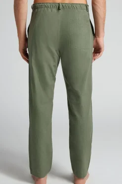 Lange Broek van Linnen en Katoen