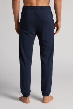 Lange Broek van Modal en Zijden Pique