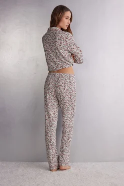 Lange Broek van Modal Floral Romance