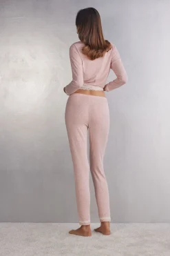 Lange broek van Modal met Kanten Details