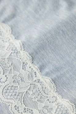 Lange Broek van Modal met Details van Kant