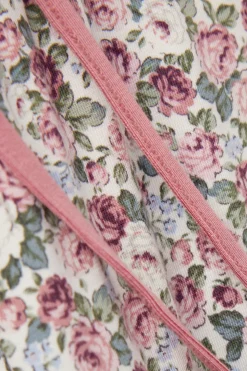 Lange Broek van Modal met Manchet Floral Romance