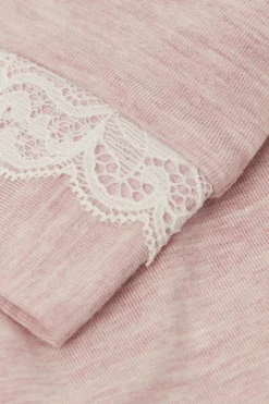 Lange broek van Modal met Kanten Details