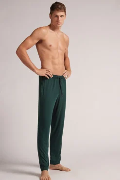 Lange broek van Zijde en Modal