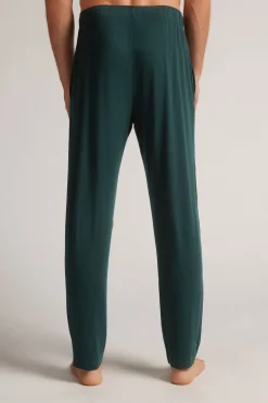 Lange broek van Zijde en Modal