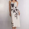 Lange Onderjurk van Viscose Satijn Sleepless Nights
