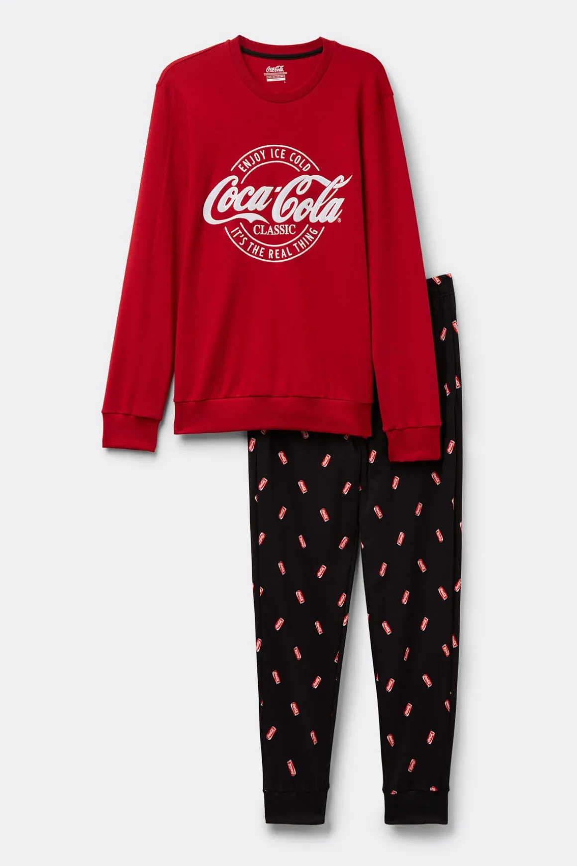 Lange Pyjama Katoen Coca-Cola® Logo