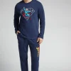 Lange Pyjama van Katoen van DC Comics Superman