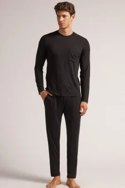 Lange Pyjama van Micromodal
