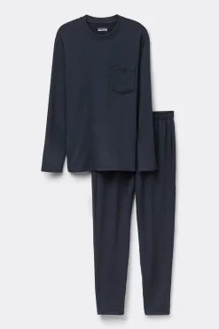 Lange Pyjama van Modal Sweaterstof