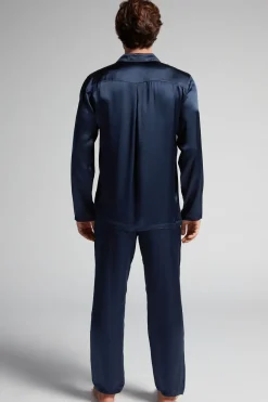 Lange Zijden Pyjama
