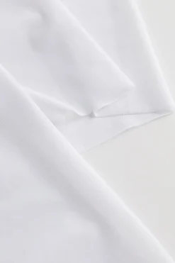 Micromesh Top met Raw-edge