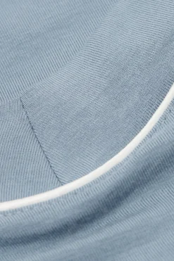 Micromodale top met smalle bandjes