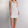 Nachthemd met Dunne Schouderbandjes Chic Comfort