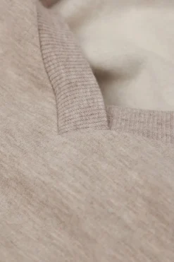 Shirt met Lange Mouwen en V-Hals Soft Chevron