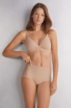 Slip van Licht Shaping Katoen met Hoge Taille