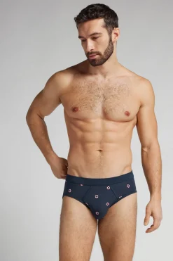 Slip van Natural Fresh Katoen met Boei-print