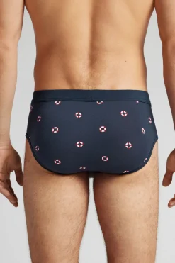 Slip van Natural Fresh Katoen met Boei-print