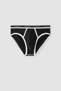 Slip van Natural Fresh Katoen met Logo