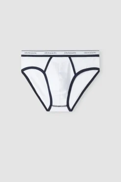 Slip van Natural Fresh Katoen met Logo
