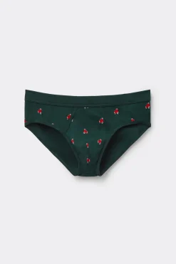 Slip van Natural Fresh Katoen met Scooter-print