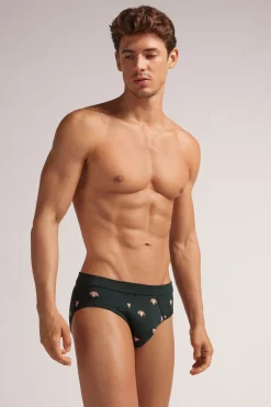 Slip van Superior Katoen met Apenprint