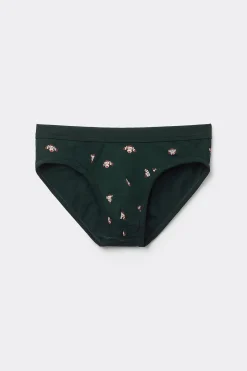 Slip van Superior Katoen met Apenprint