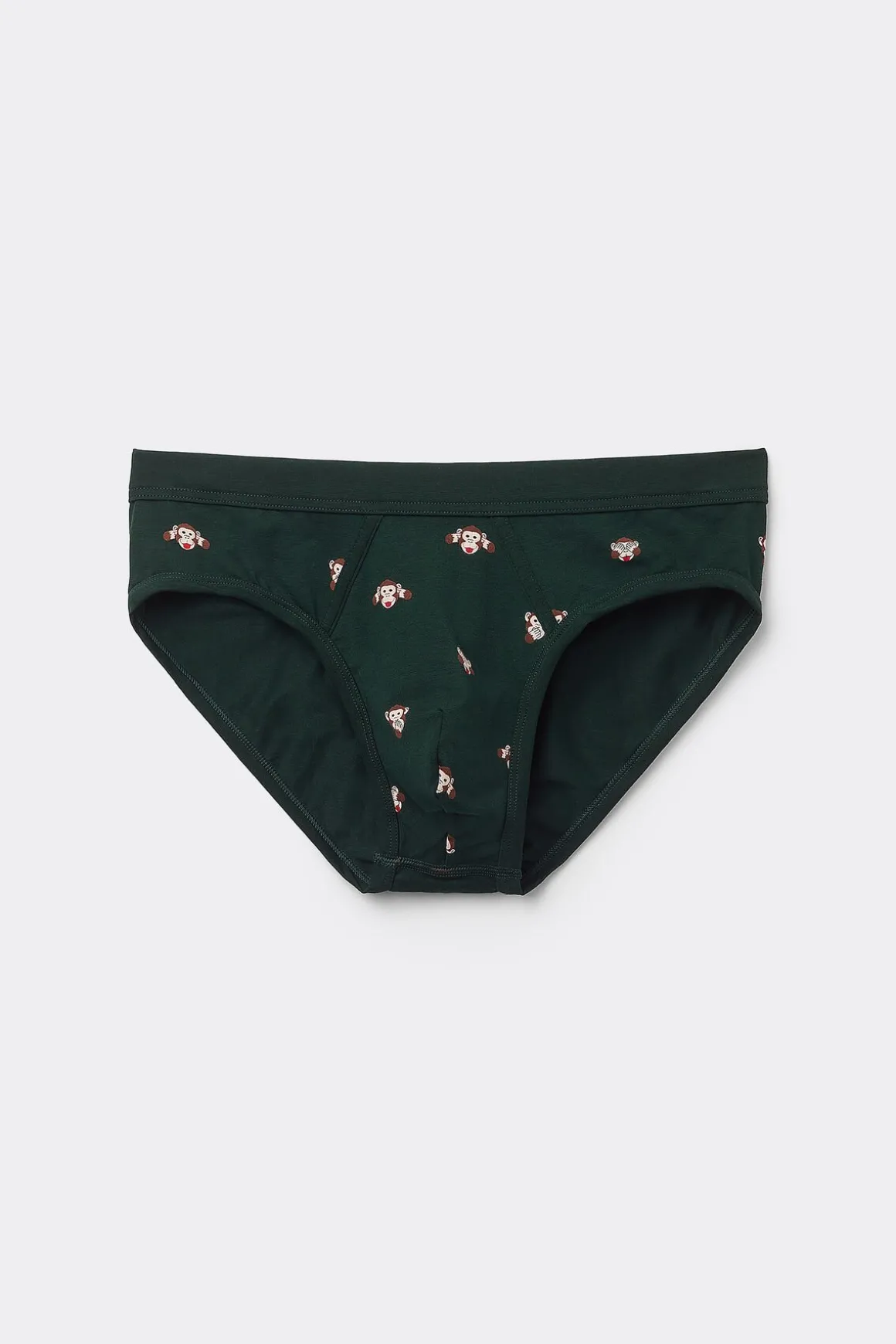Slip van Superior Katoen met Apenprint