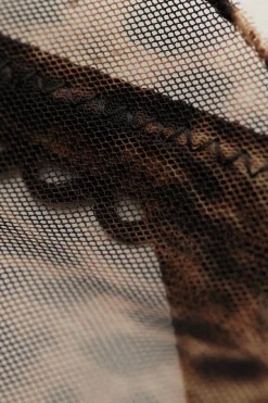 String met Zijpaneel en Dierenprint Always Glamorous