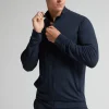 Sweatshirt van Zijde en Modal met Rits