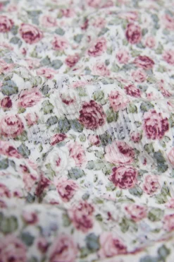 Tanktop in Geribbelde Modal Floral Romance