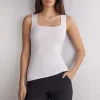 Tanktop met Brede Schouders van Fresh Bamboo