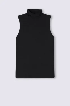 Tanktop met Hoge Hals in Micromodal