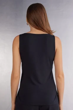 Tanktop van Zijde en Modal