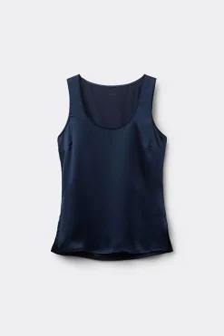 Tanktop van Zijde en Modal