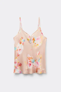 Top van Viscose Satijn Here Comes The Sun