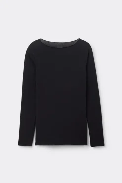 Trui met Boothald van Katoen The Sensual Cotton