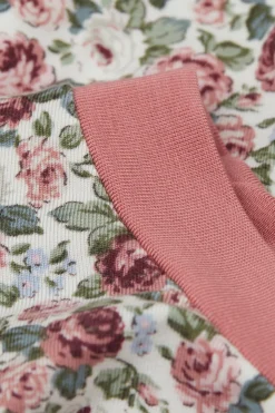 Trui met Korte Mouwen Floral Romance